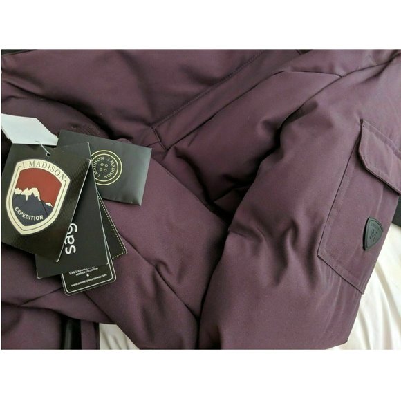 1 Madison Expedition Ladies Parka with Faux Fur - Picture 6 of 7